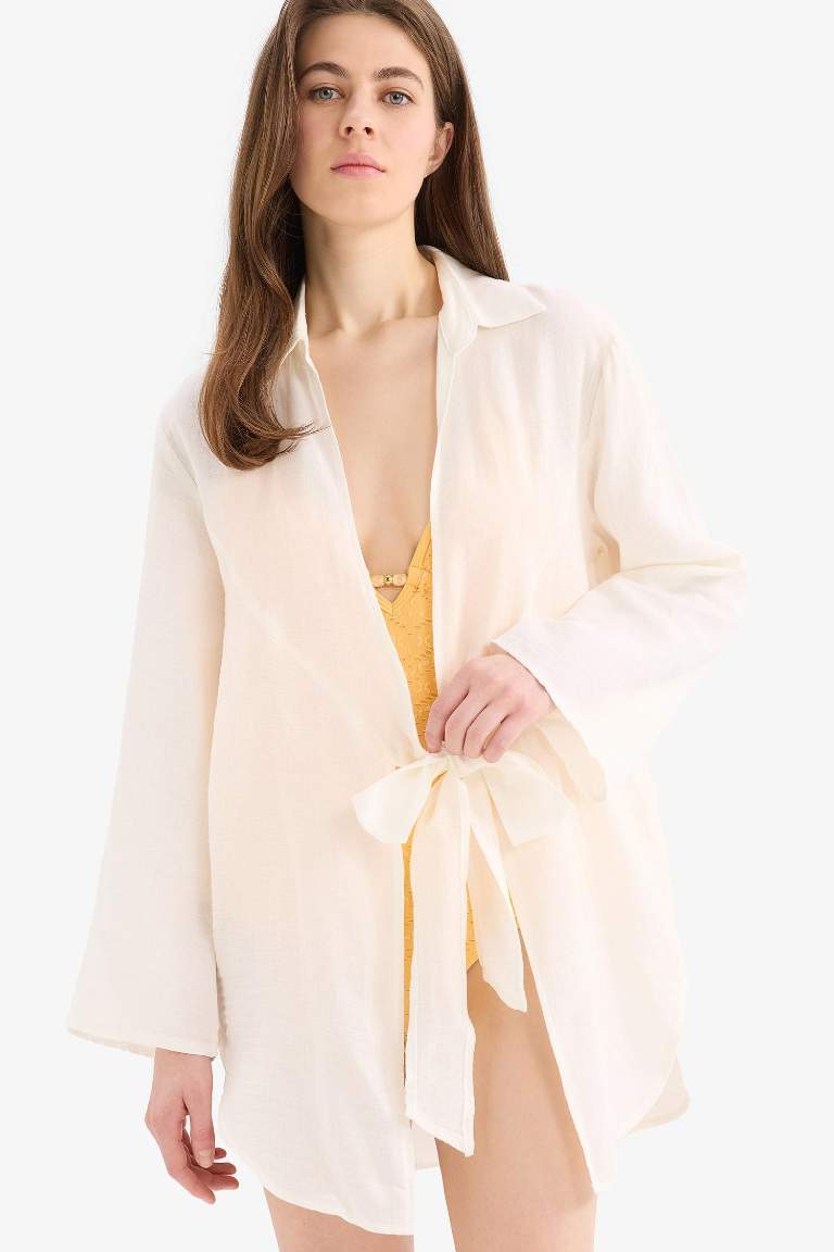 Fall in Love Muslin Beach Shirt