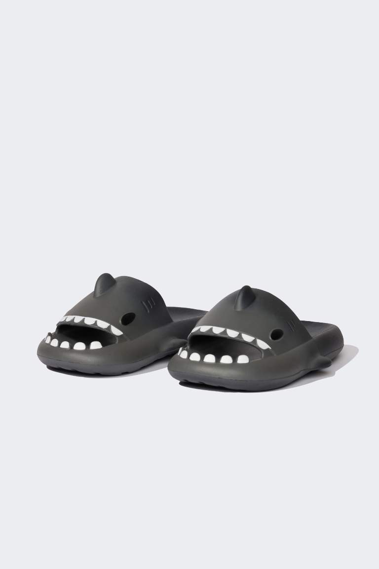 Boy High Base Single Band Eva Slippers