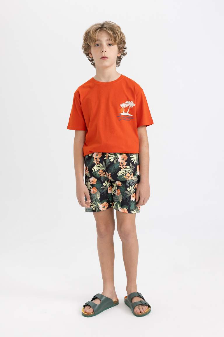 Boy Regular Fit Swim Shorts