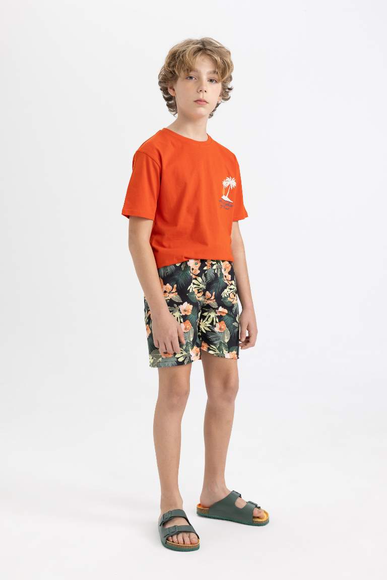 Boy Regular Fit Swim Shorts