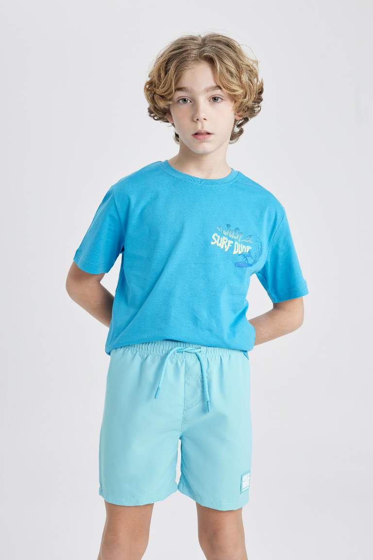 Boy Regular Fit Swim Shorts