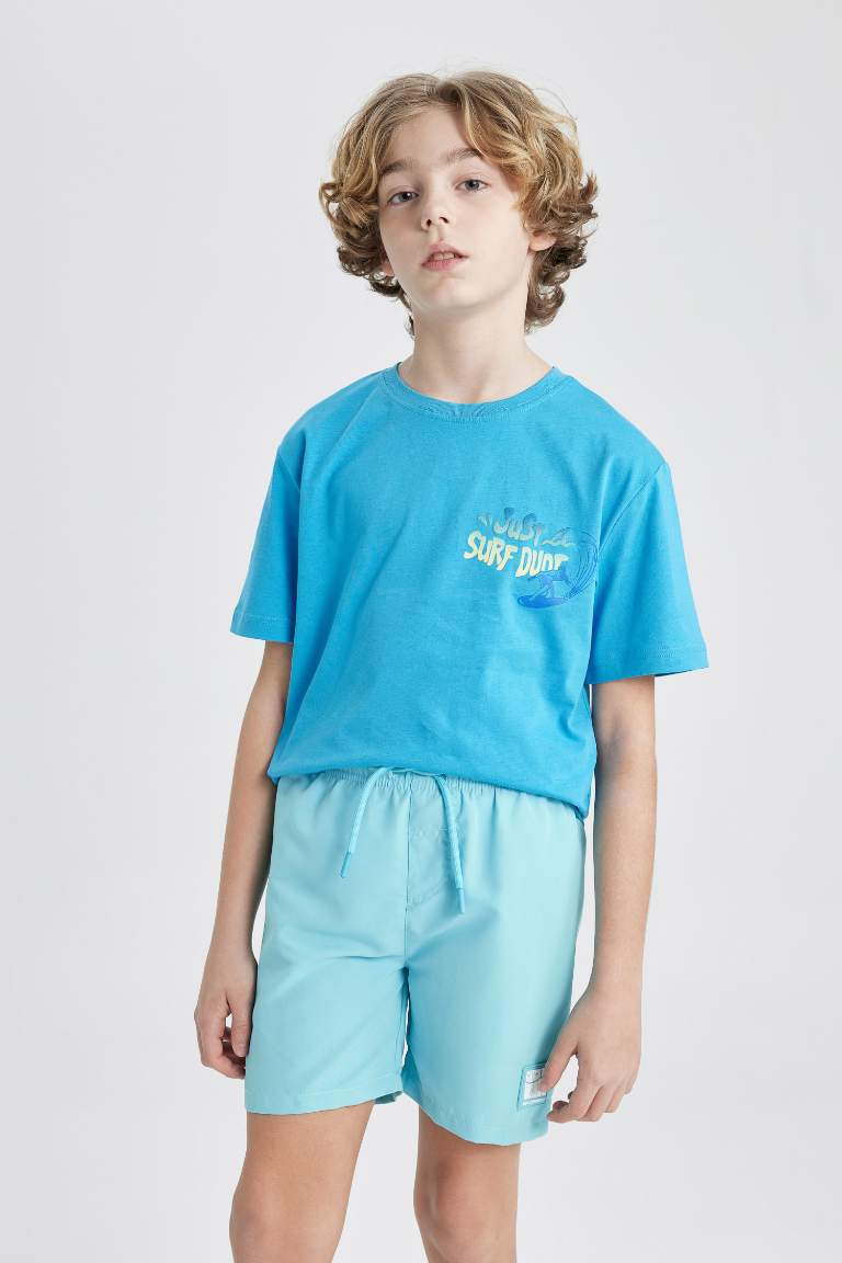 Boy Regular Fit Swim Shorts