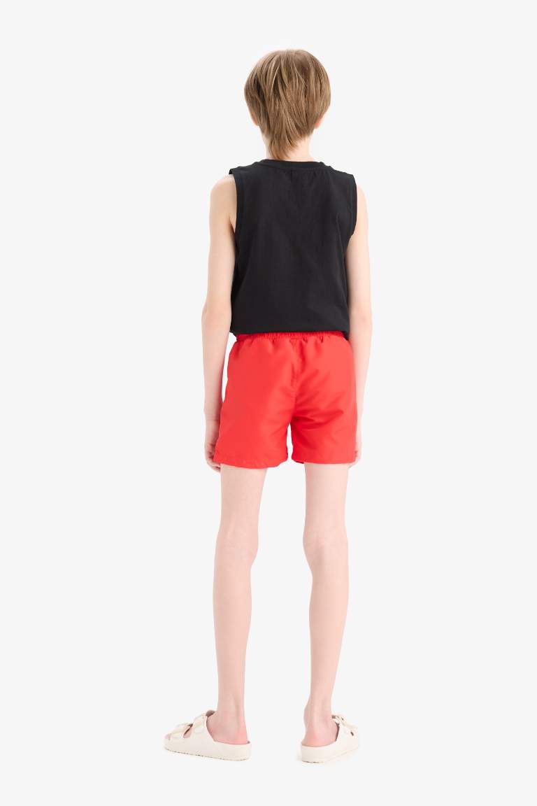 Boy Regular Fit Basic Swim Shorts