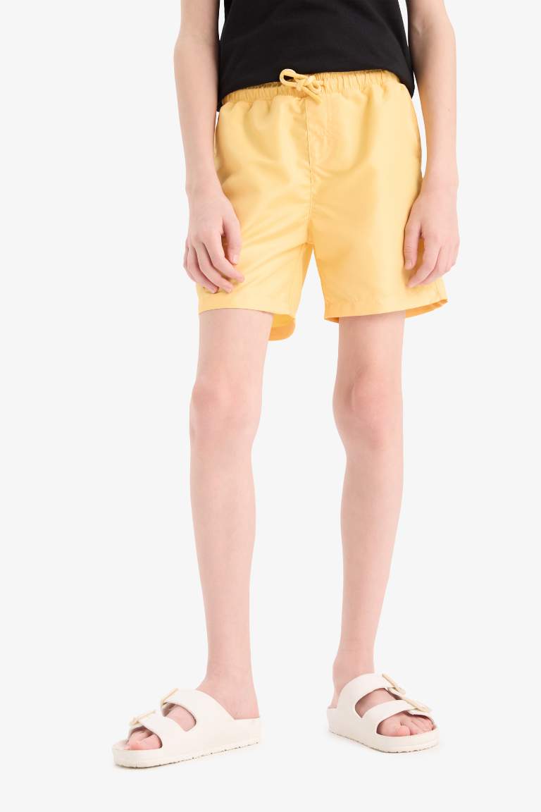 Boy Regular Fit Basic Swim Shorts