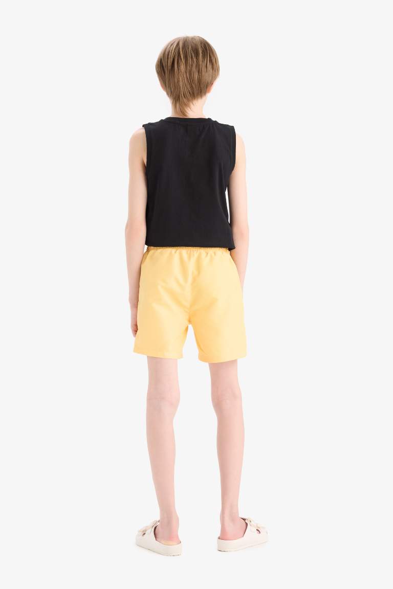 Boy Regular Fit Basic Swim Shorts