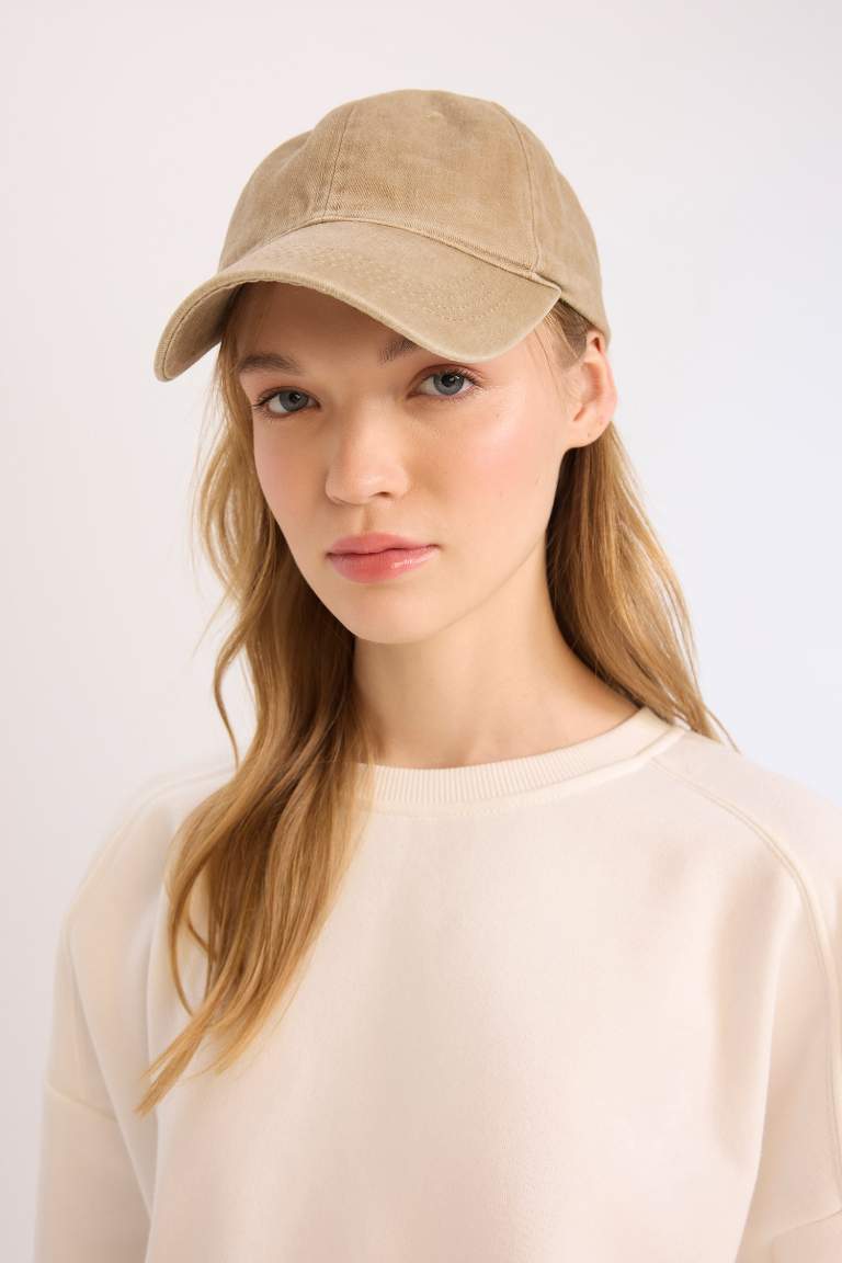 Woman Jean Look Hat