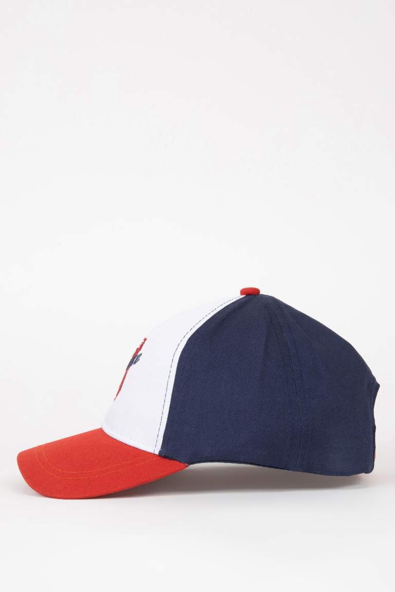 Boy Embroidered Cotton Baseball Basketball Cap