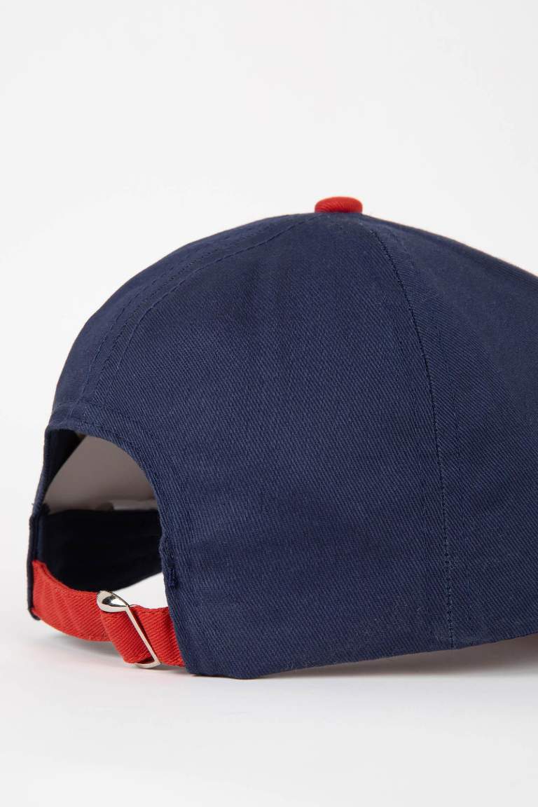 Boy Embroidered Cotton Baseball Basketball Cap