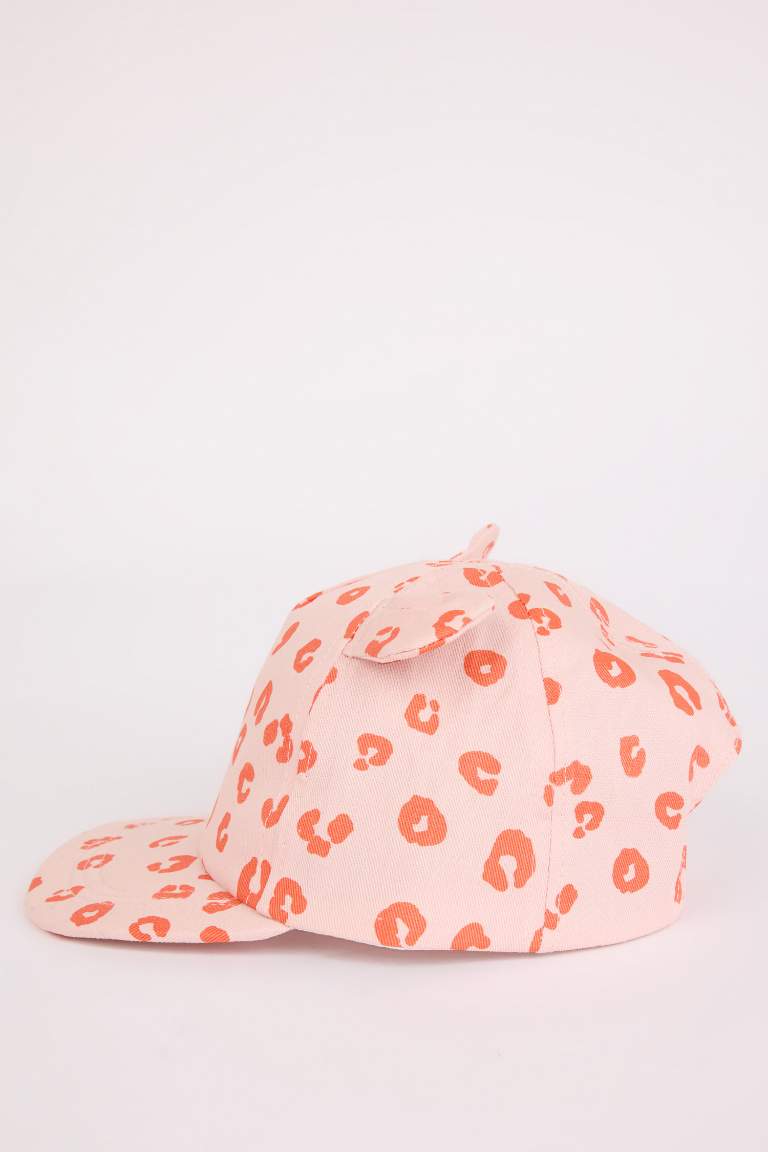 Girl Baby Printed Cotton Cap