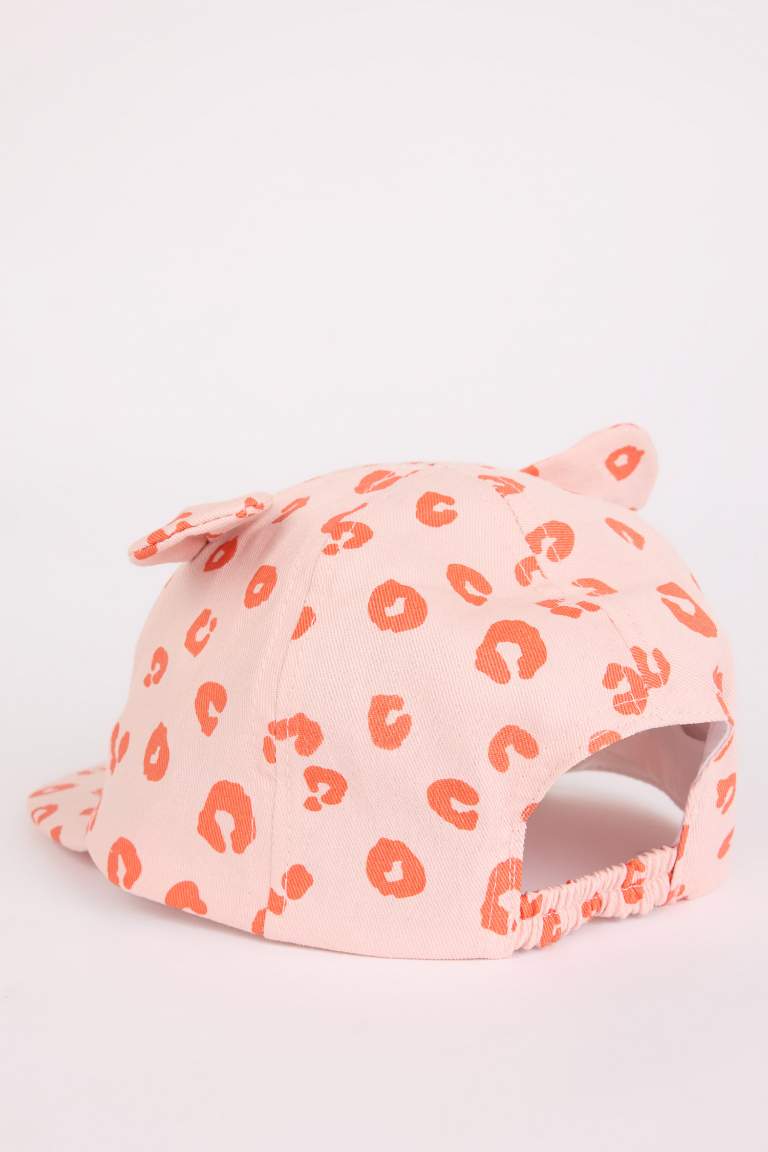 Girl Baby Printed Cotton Cap