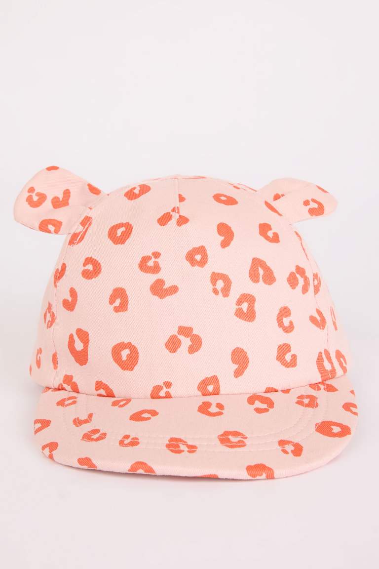 Girl Baby Printed Cotton Cap