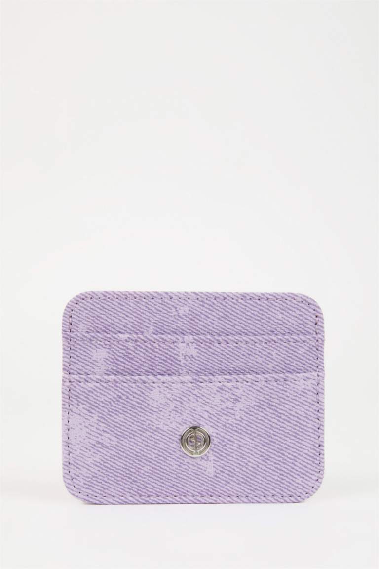 محفظة بطاقات حريمي جلد صناعي