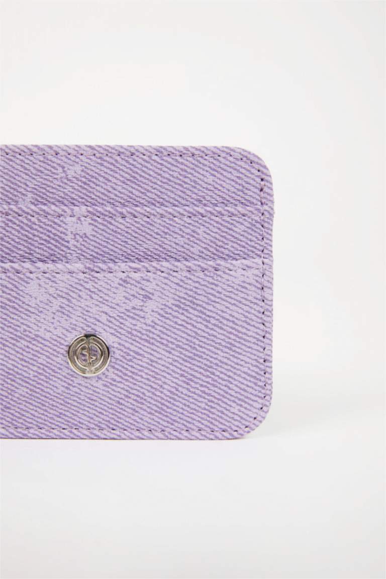 محفظة بطاقات حريمي جلد صناعي