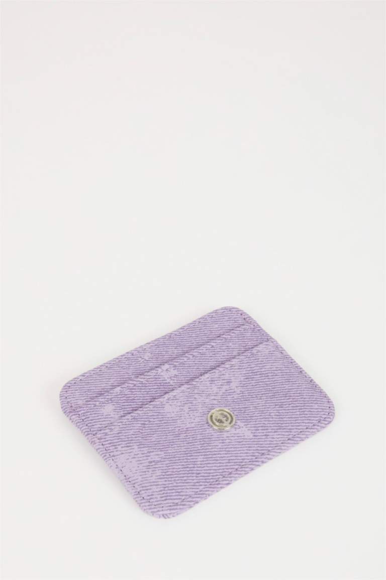 محفظة بطاقات حريمي جلد صناعي