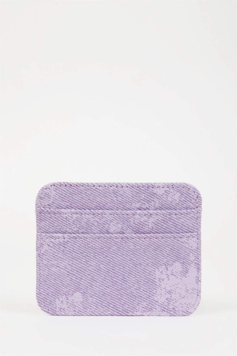 محفظة بطاقات حريمي جلد صناعي