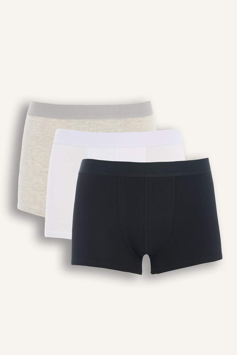 Regular Fit 3'lü Boxer