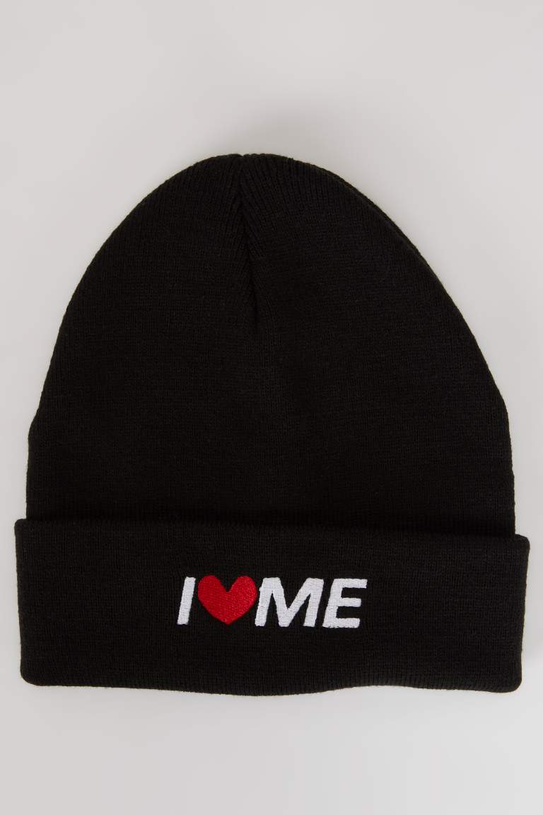 Kadın I Love Me Triko Bere