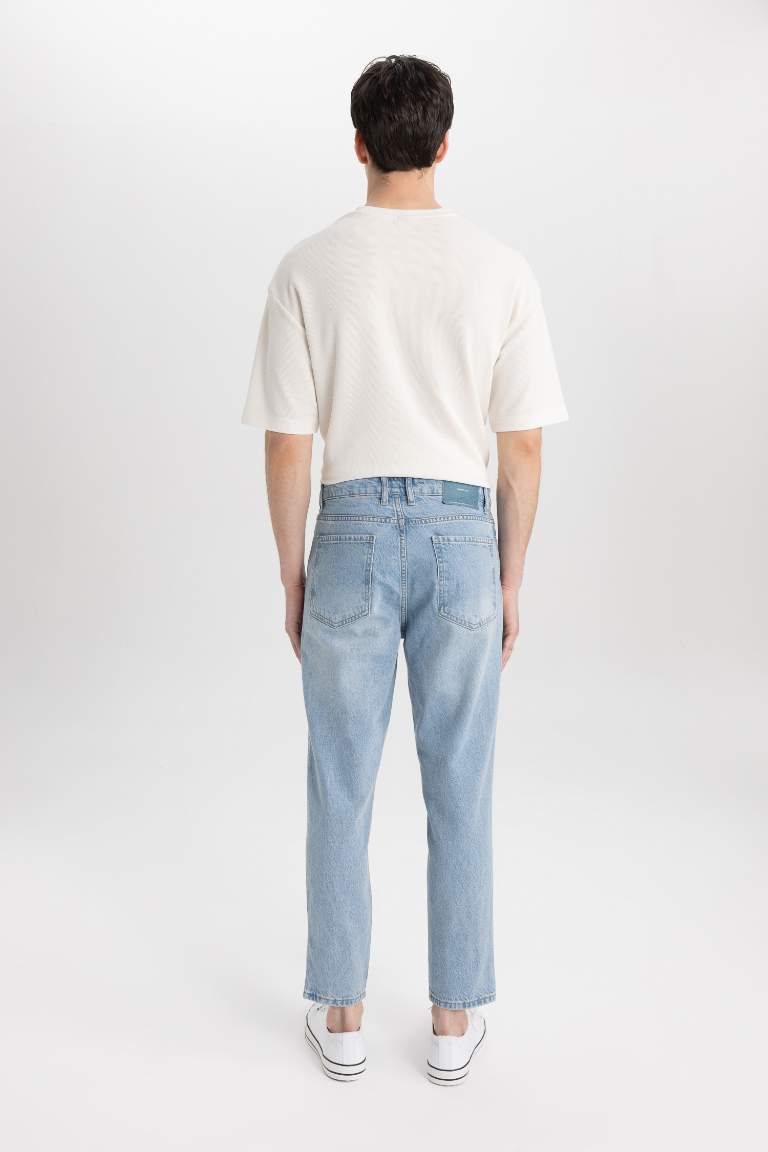 Pantalon Jean Slim Taille Normale et Jambe Slim