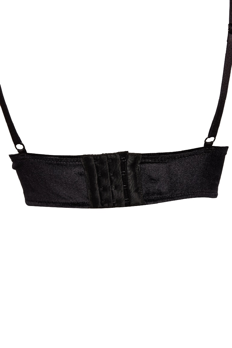 Kapsız Kadife Çıkarılabilir Pedli Pedli Bralet Fall in Love