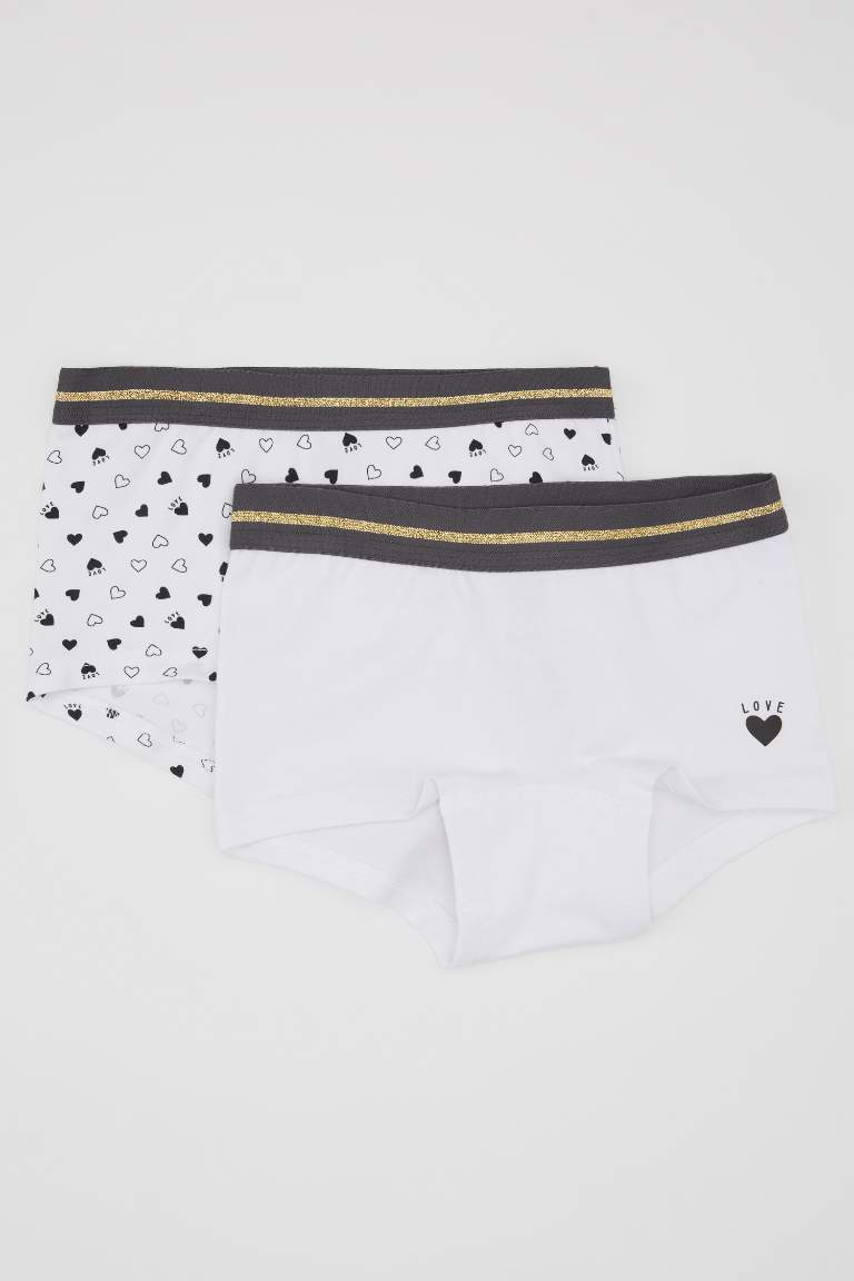 Lot de 2 Boxers pour Fille