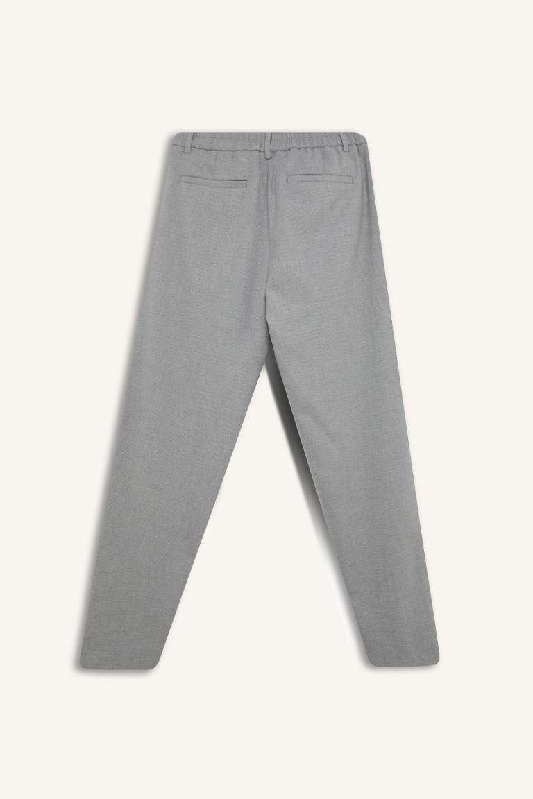 Pocketed Straight Leg Jogger Pants