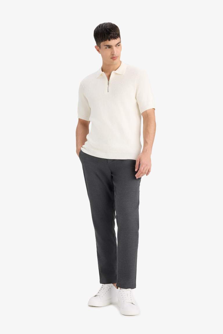 Jogger Fit Düz Paça Pantolon