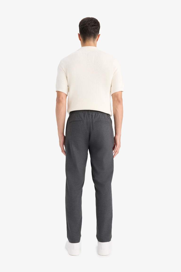 Jogger Fit Düz Paça Pantolon