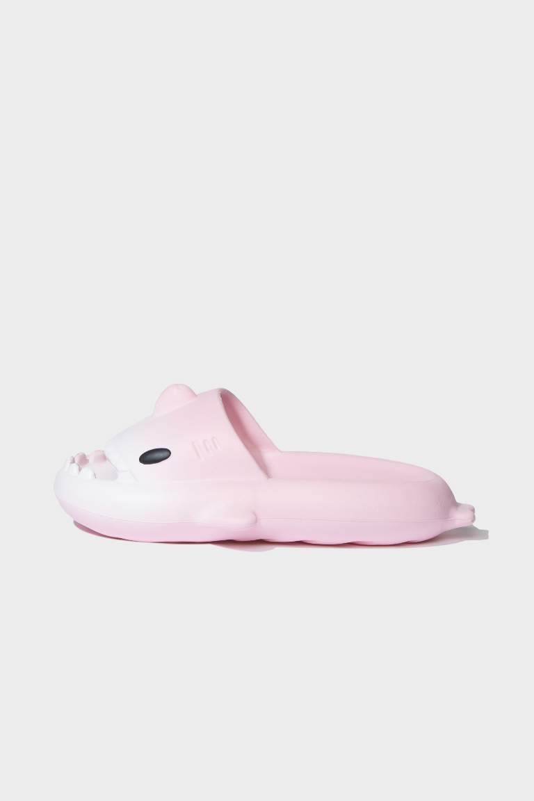 Girl High Sole Single Band Eva Slippers