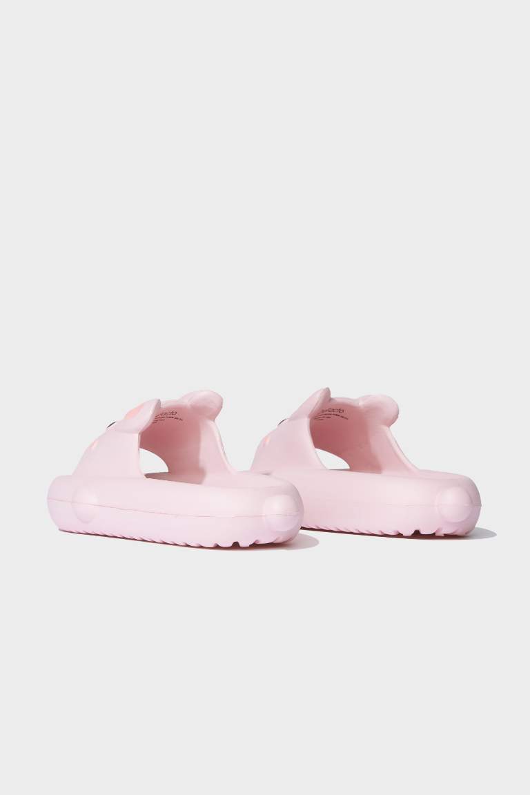 Girl High Sole Single Band Eva Slippers