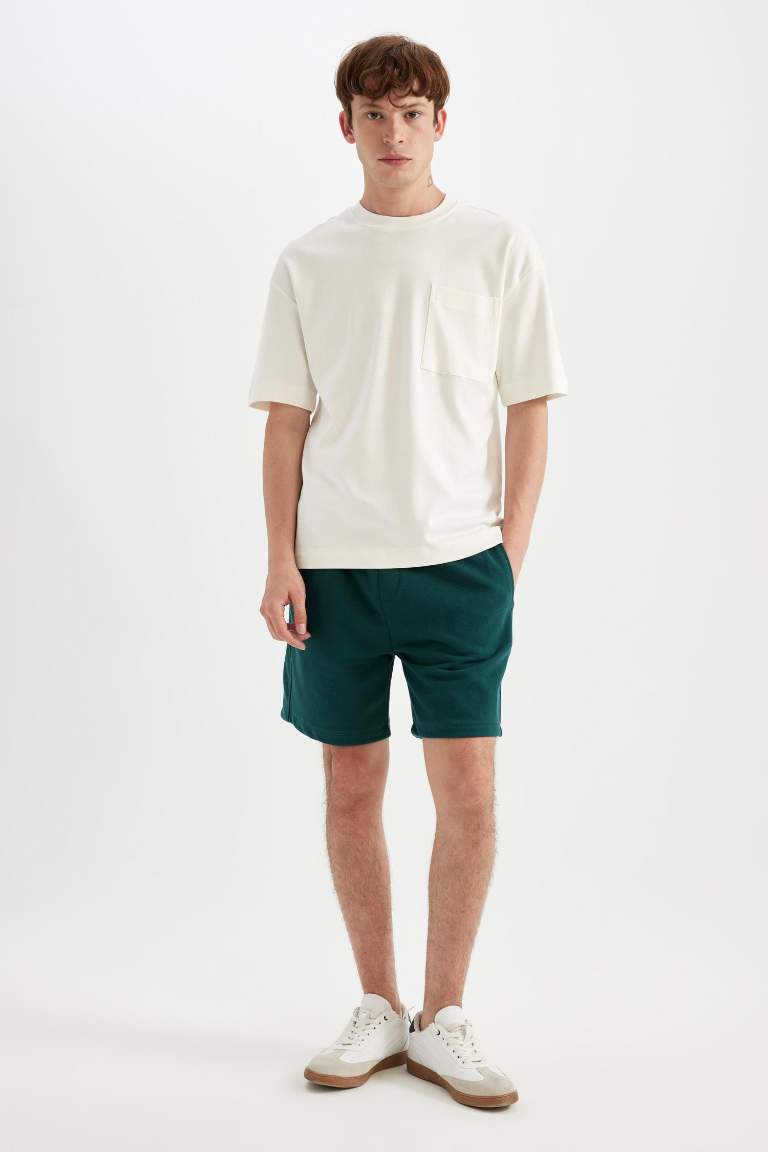 Regular Fit Regular Hem Shorts