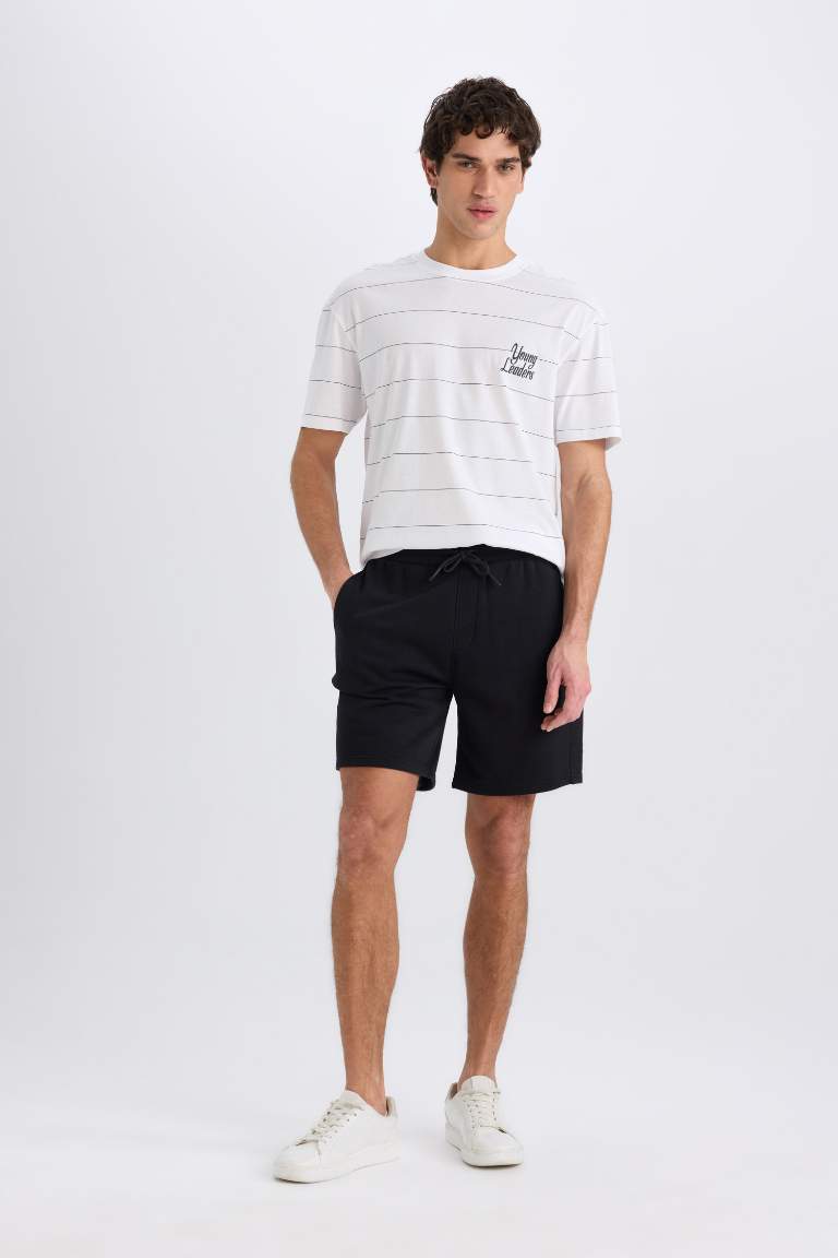 Regular Fit Regular Hem Shorts