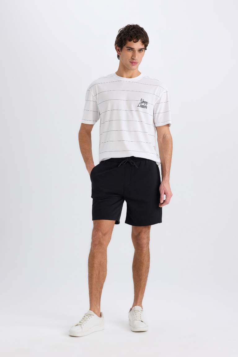 Regular Fit Regular Hem Shorts