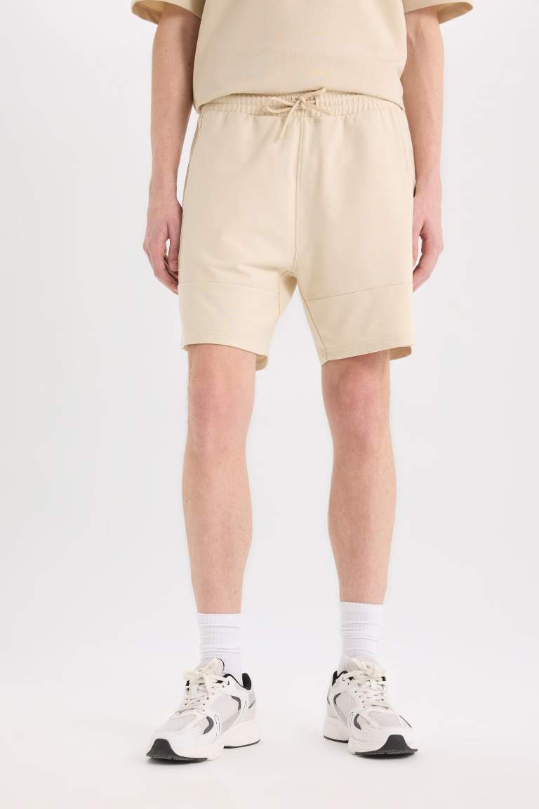 Slim Fit Super Skinny Hem Shorts
