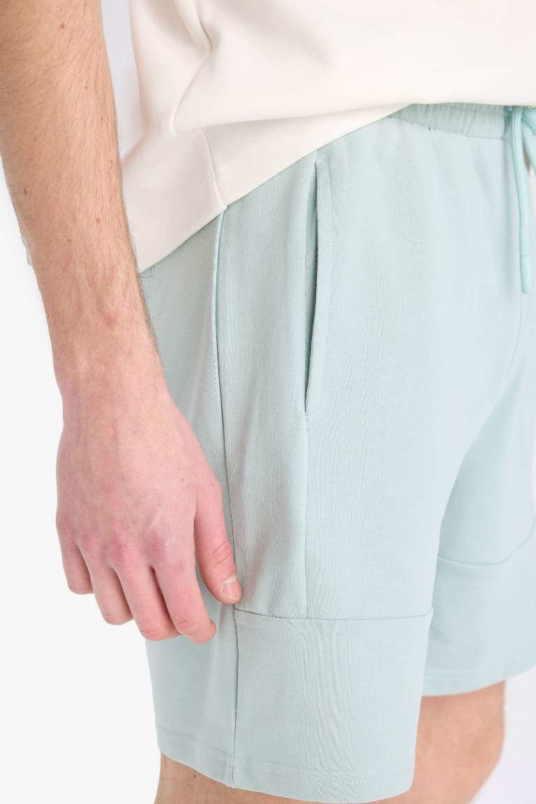 Short basique Slim à Jambes Étroites