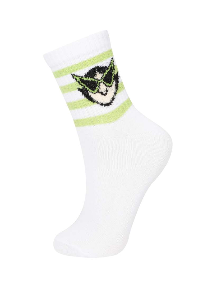 Woman PowerPuff Girls Licensed 3 piece Short Socks