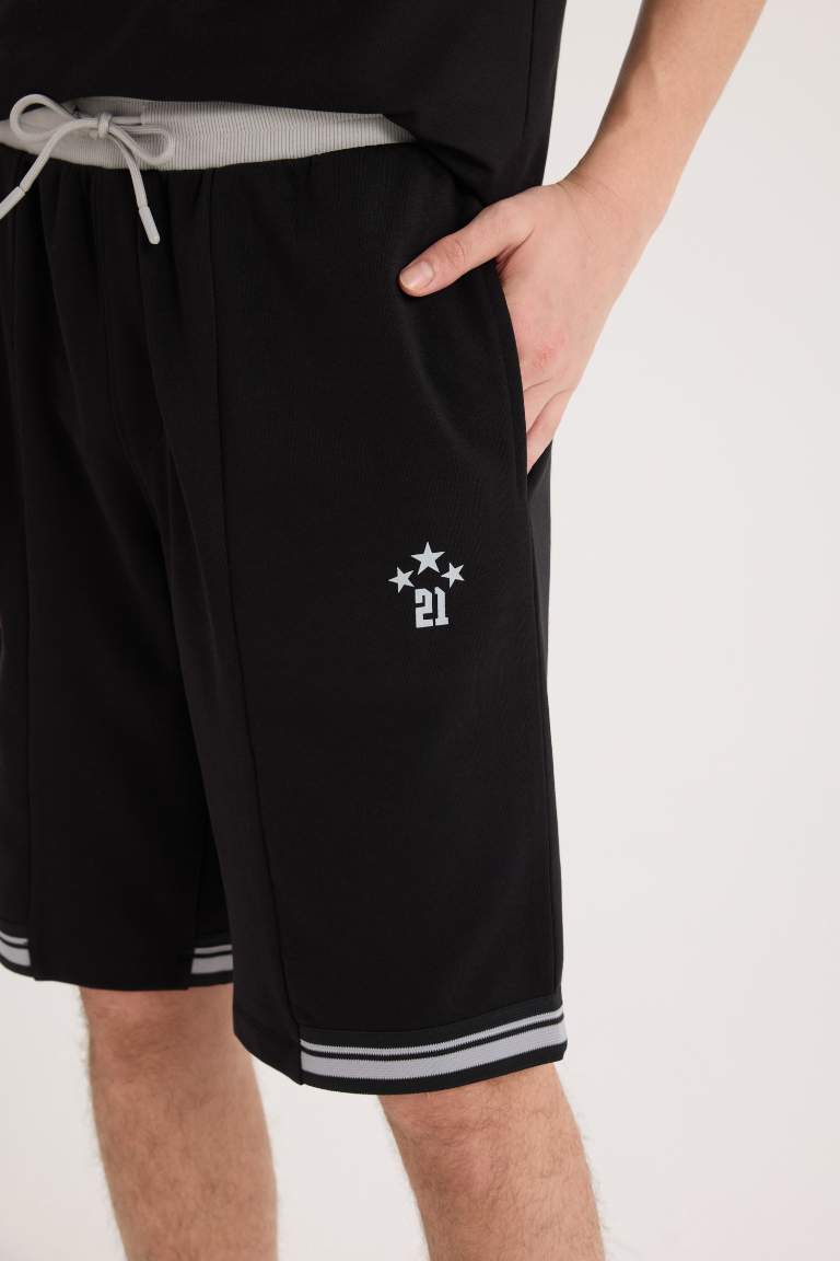 Regular Fit Regular Hem Shorts