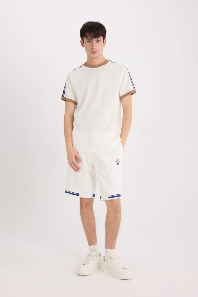 Regular Fit Regular Hem Shorts