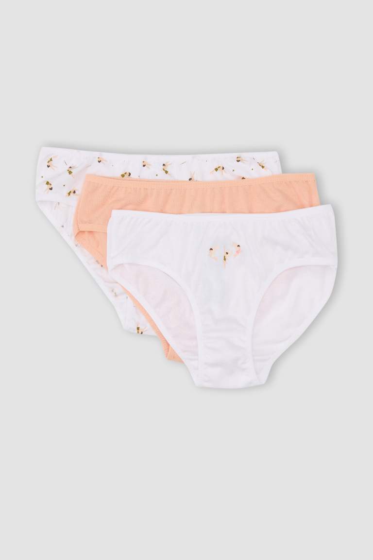 Lot de 3 slips imprimés pour Fille