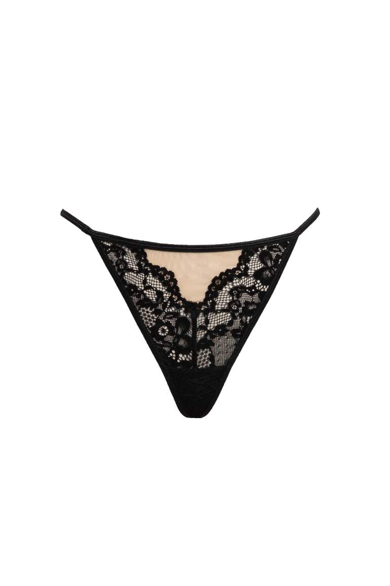 Fall in Love Lace String Slip Panties