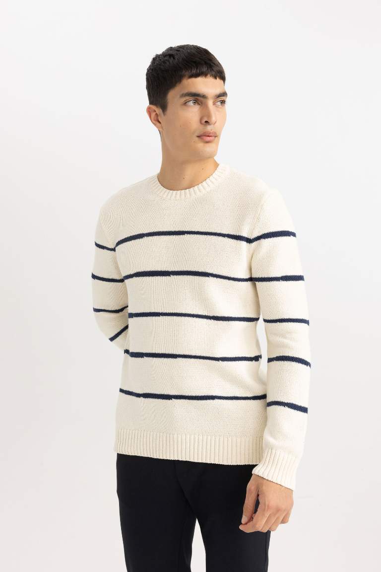 Standard Fit Crew Neck Knitwear Pullover