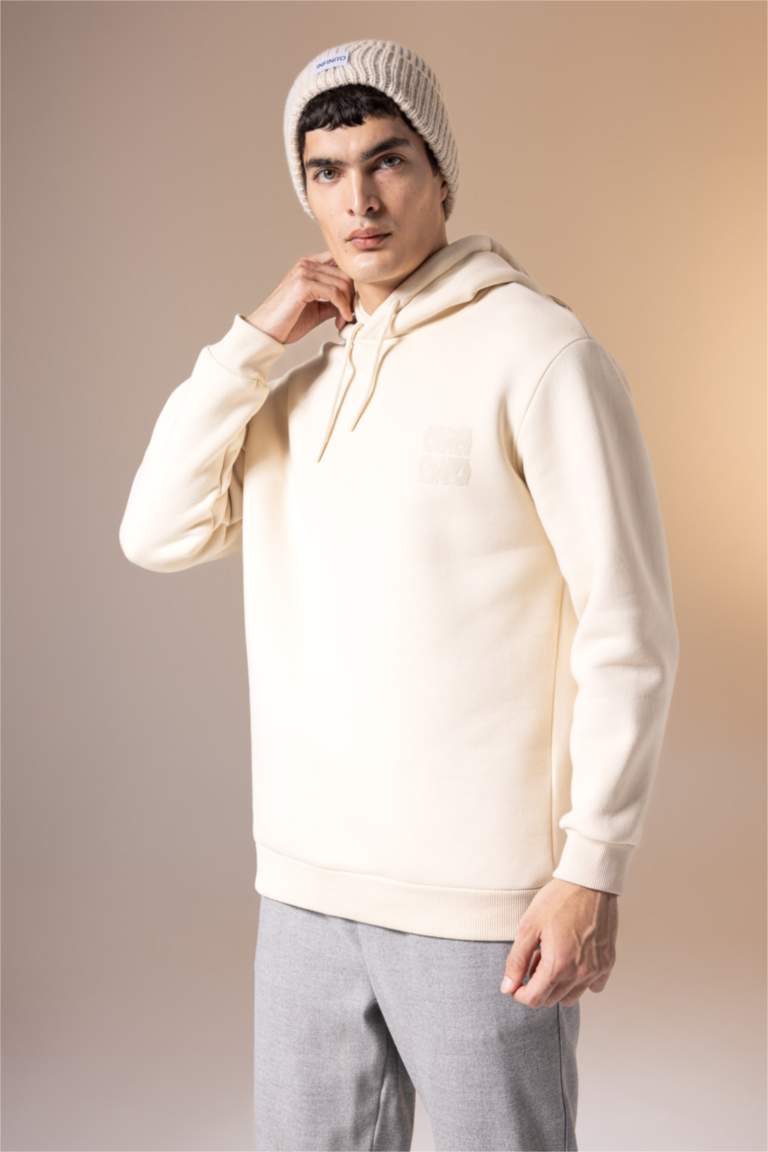 سويت شيرت اوفر سايز بغطاء للرأس