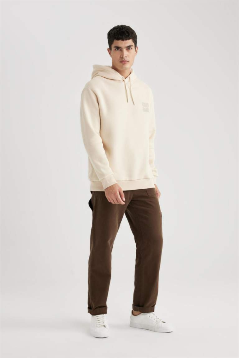 سويت شيرت اوفر سايز بغطاء للرأس