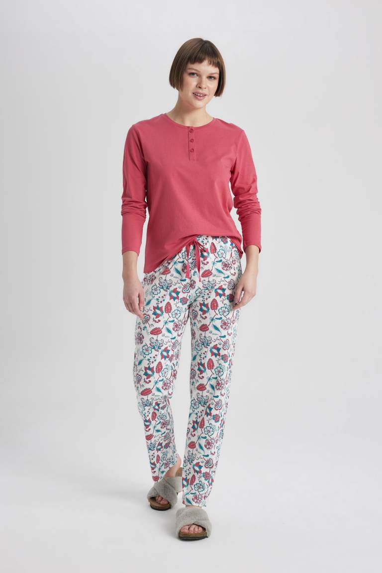Fall in Love Uzun Kollu Pijama Takımı