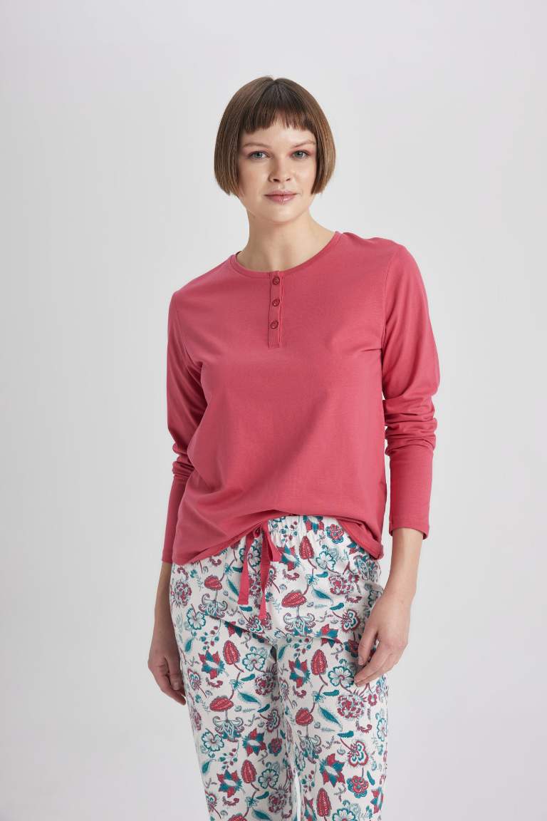 Fall in Love Uzun Kollu Pijama Takımı