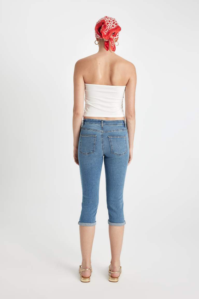 Normal Waist Jean Capri