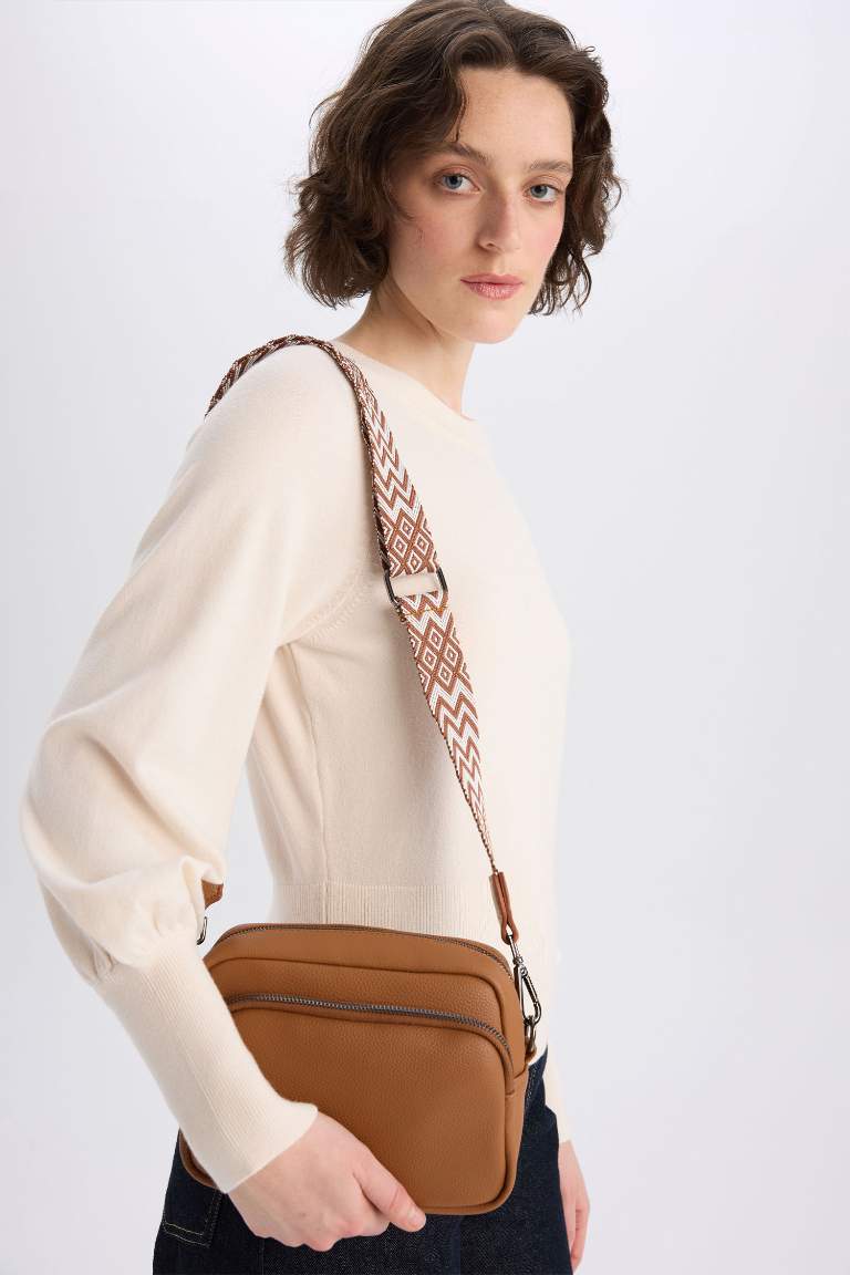 Faux Leather Shoulder bag