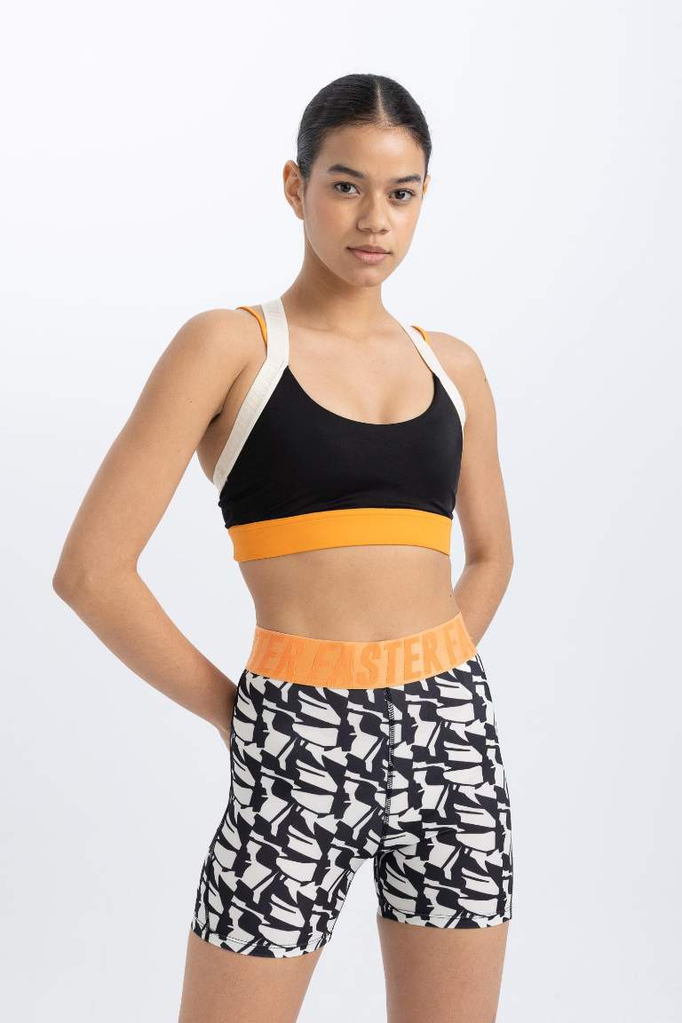 DeFactoFit Crew Neck Sports Heavy Fabric Bra