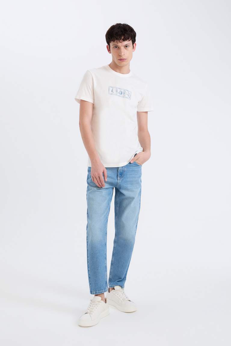 Pantalon Jean slim Style des années 90