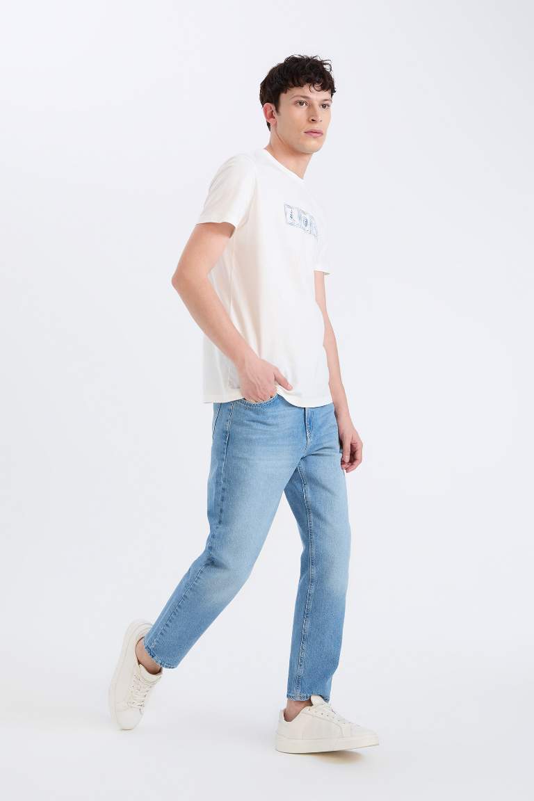 Pantalon Jean slim Style des années 90