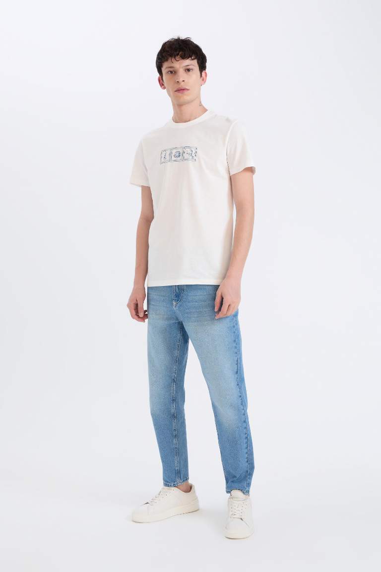 Pantalon Jean slim Style des années 90